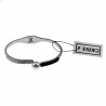 Open Bangle Armband Dames Parel Zirkonia Stalen One-Size 16 tot 17