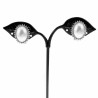 Ovale Clip-on Oorbellen Dames - Wit Gold Plated - Oorclips met Parel - Zirkonia's - Geen Gaatjes