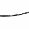 48cm x 3mm Omega Ketting Dames - Stalen Zilverkleur - Rond Stijve Ketting - Stijve Choker