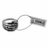 Ring Heren - Hand Skelet Design - Roestvrij Stalen Zilverkleur