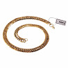 60cm x 12mm Cubaanse Ketting Unisex - Stalen Goudkleur -Schakelketting - Halsketting