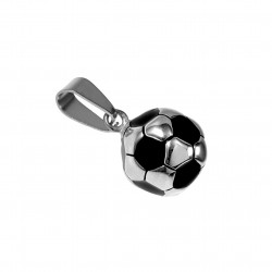 3D Voetbal Hanger Unisex - Roestvrij Staal - Voetbalhanger Dames - Heren