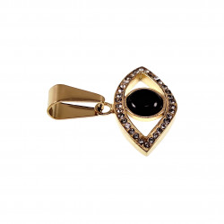 Turks Ooghanger Unisex  Verguld RVS Oog Van Horus Bescherming Hanger
