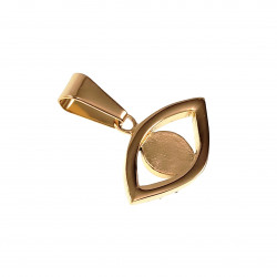 Turks Ooghanger Unisex  Verguld RVS Oog Van Horus Bescherming Hanger