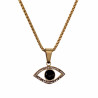 Turks Ooghanger Unisex  Verguld RVS Oog Van Horus Bescherming Hanger