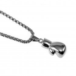 Bokshandschoen Hanger Heren - Edelstaal Zilverkleur