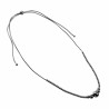 Verstelbaar Ketting Dames - Stalen Slangenketting met Bolletjes