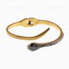 Slangen Design Armband - Stalen Goud Kleur - Bangle Armband Dames