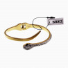Slangen Design Armband - Stalen Goud Kleur - Bangle Armband Dames