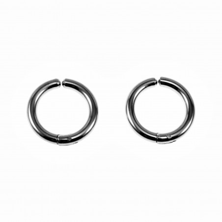 ∅16mm Klem Oorringen  Roestvrij Staal - Fake Oorbellen