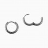 ∅15mm Oorringen Unisex Roestvrij Staal Oorbellen met Details