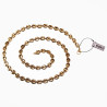 60cm x 7mm Koffieboon Ketting Unisex Stalen Goud Kleur Schakelketting
