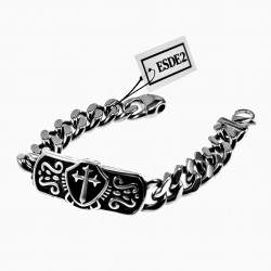 Cubanse Armband Heren - Roestvrij Stalen - Schakelarmband PAPIICHULO