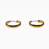 ∅24mm Oorringen Dames - RVS Verguld - Klassieke Oorbellen