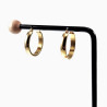 ∅24mm Oorringen Dames - RVS Verguld - Klassieke Oorbellen