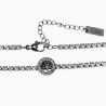 Levensboom Ketting Dames Stalen Tree Of Life Necklace Choker Zirkonia