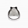 Ring Heren - Wolf Desing - Roestvrij Stalen - Wolfshoofd Ring