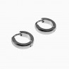 ∅13mm Oorringen Dames - Heren - Roestvrij staal - Klassiek Oorbellen Unisex