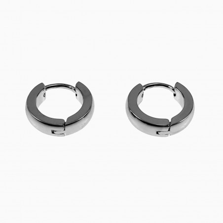∅13mm Oorringen Dames - Heren - Roestvrij staal - Klassiek Oorbellen Unisex