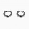 ∅13mm Oorringen Dames - Heren - Roestvrij staal - Klassiek Oorbellen Unisex