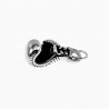 60cm x 3,5mm Jasseron-Ketting Bokshanger Unisex - Verguld Roestvrij Staal - Ketting met Bokshandschoen Hanger - Dames - Heren