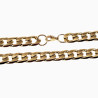 60cm x11mm Cubaanse Ketting Heren Roestvrij Stalen Goud Kleur