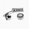 ∅13mm Brede Oorringen Dames - Heren Gepolijst Stalen Oorbellen Unisex