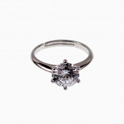 Solitaire Ring Dames - S925...