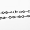Halsketting Dames Oneindigheids Ketting Stalen Infinity Schakelketting