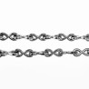 Halsketting Dames Oneindigheids Ketting Stalen Infinity Schakelketting