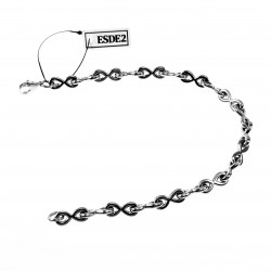 22cm x 6mm Infinity Armband Dames Stalen Oneindigheids Schakelarmband