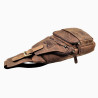 Hunters Crossbodytas Unisex Bruin Buffelleer - Schoudertas -  Slingbag