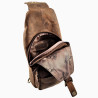 Hunters Crossbodytas Unisex Bruin Buffelleer - Schoudertas -  Slingbag