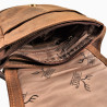 Hunters Crossbodytas met Omslag Unisex - Bruin Buffelleer Schoudertas