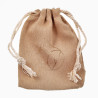 Dames U-Oorbel met Cz Oorbel met U-Vormige Hanger 14K Witgoud Verguld