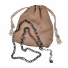 Cubaanse Ketting met Zirkonia Steen Dames - 14k Wit Goud Plated RVS