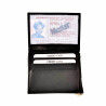 Portemonnee Heren - Wallet Pasjeshouder - RFID Anti-Skim - Compact - Zwarte Leer - Portemonnee met Geldclip