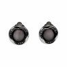 18mm Ronde Oorclips met Strass Atancriet Cabochon Clip-on Oorbellen