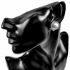 Dames Clip-on Oorbellen met Parel Zirkonia's Gold Plating Zilver Kleur
