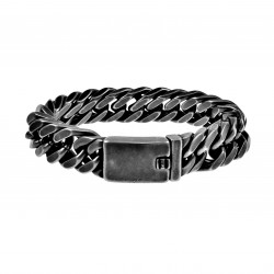 Barbada Armband Heren Verouderd RVS Vintage  Schakelarmband
