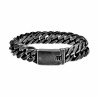 Barbada Armband Heren Verouderd RVS Vintage  Schakelarmband