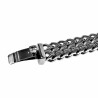 Visgraat Armband Heren - Roestvrij Stalen - Schakelarmband met Anker