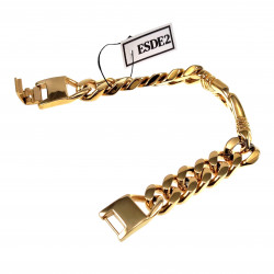 Infinity Armband Heren - Verguld RVS - Gourmet-Schakelsarmband