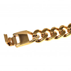 Infinity Armband Heren - Verguld RVS - Gourmet-Schakelsarmband