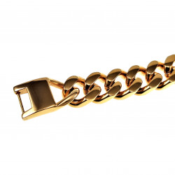 Infinity Armband Heren - Verguld RVS - Gourmet-Schakelsarmband