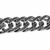 XXL Armband Heren - RVS - Gourmet Schakelsarmband met Slangenpatroon