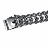 XXL Armband Heren - RVS - Gourmet Schakelsarmband met Slangenpatroon