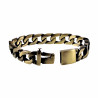 20 cm x 13mm Armband Heren - Brons PVD-Coating Roestvrij Staal - Gourmet-Schakelsarmband
