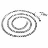80cm x 6mm Ketting Unisex - Roestvrij Staal - Cubaanse Schakelketting