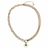 Verguld RVS Ketting van Cubaanse Ketting - Ovale Schakelketting Hanger